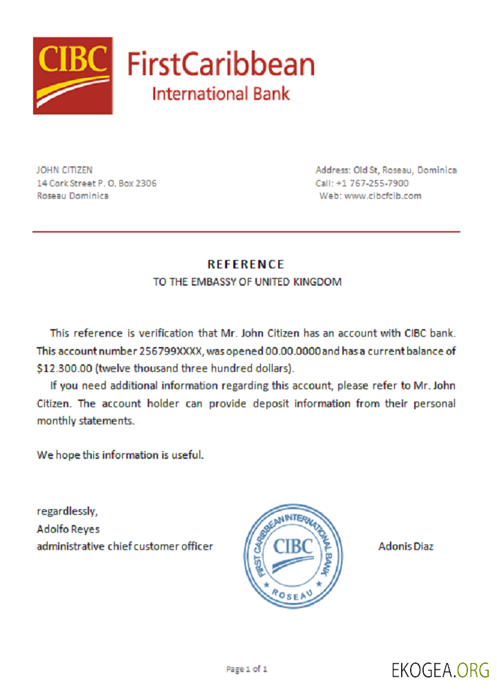 Dominique , CIBC , reference